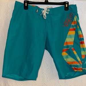 Miss Mod Volcom Board Shorts